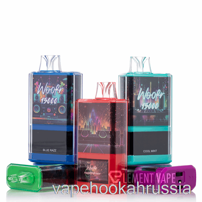 Vape Russia Woofr 15000 одноразовая сладкая вата